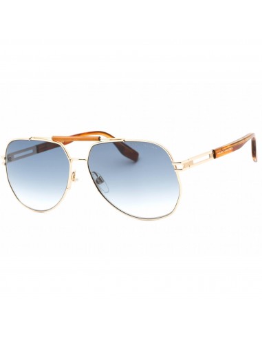 Marc Jacobs Men's Sunglasses Beige Horn Full Rim Aviator Frame | MARC 673/S 0HR3 08 sur le site 