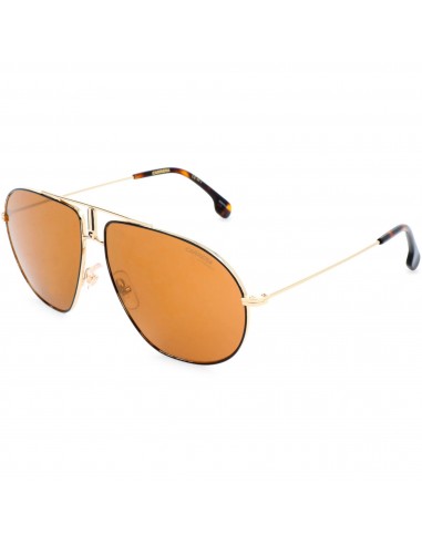 Carrera Unisex Sunglasses - Gold Black Metal Aviator Frame Gold Sp Lens | BOUND RHL 2024