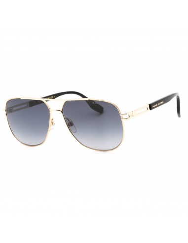 Marc Jacobs Men's Sunglasses Gold Black Full Rim Aviator Frame | MARC 633/S 0RHL 9O chez Cornerstreet bien 