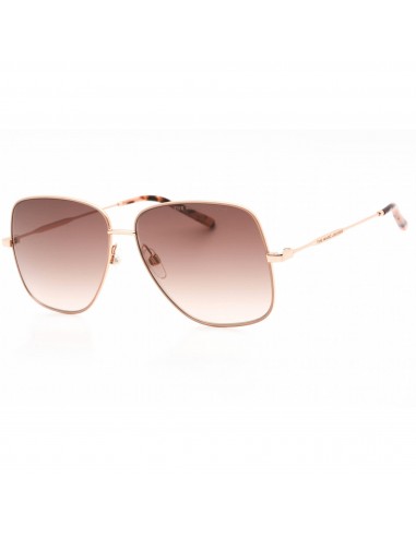 Marc Jacobs Women's Sunglasses Gold Nude Metal Rectangular Frame | MARC 619/S 0BKU HA une grave pollution 