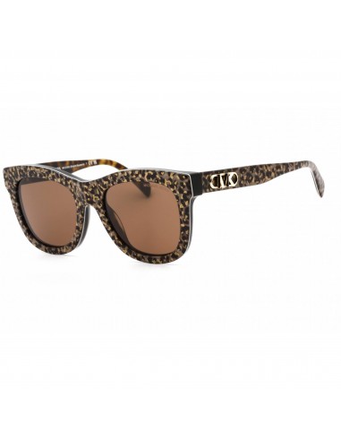 Michael Kors Women's Sunglasses - Brown Plastic Cat Eye Shape Frame | 0MK2193U 189073 le des métaux précieux