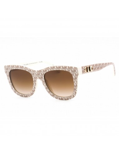 Michael Kors Women's Sunglasses - Ivory Plastic Cat Eye Shape Frame | 0MK2193U 310313 soldes