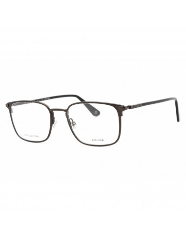 Police Men's Eyeglasses - Shiny Black W/Shiny Gunmetal Full Rim Frame | VPLE96 08GF en ligne