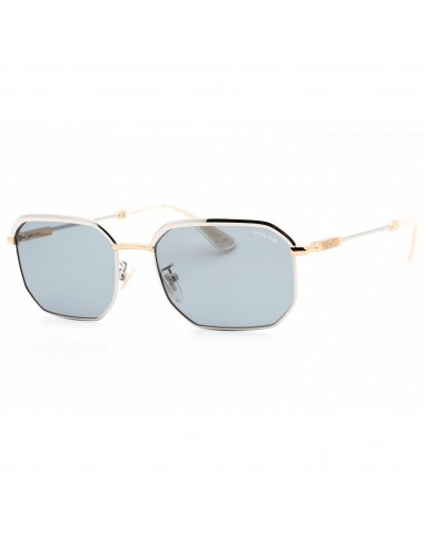 Police Men's Sunglasses - Shiny Palladium W/Rose Gold Parts Metal Frame | SPLF73M 0544 Fin de série