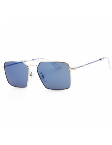 Police Men's Sunglasses - Total Shiny Palladium Aviator Full Rim Frame | SPLL07M 579B Les magasins à Paris et en Île-de-France