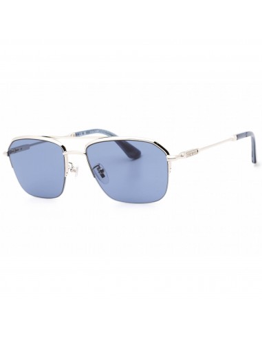 Police Men's Sunglasses - Shiny Full Palladium Stainless Steel Frame | SPLL18M 0579 destockage