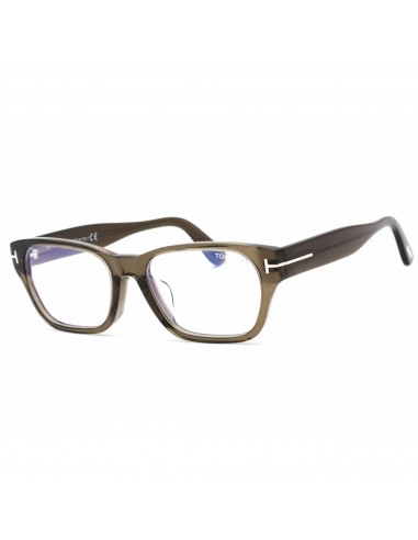 Tom Ford Men's Eyeglasses - Grey Plastic Full Rim Rectangular Frame | FT5781-D-B 020 ou a consommer sur place