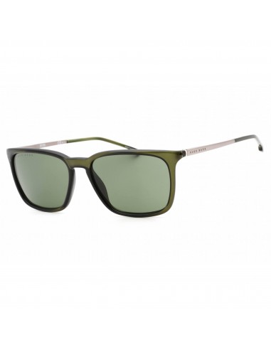 Hugo Boss Men's Sunglasses - Green Full Rim Rectangular Frame | BOSS 1183/S 01ED QT ouvre sa boutique