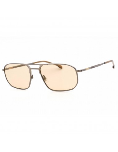 Hugo Boss Men's Sunglasses - Matte Brown Metal Full Rim Frame | BOSS 1446/S 0RPR JG l'achat 