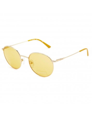 Calvin Klein Unisex Sunglasses - Gold Maize Metal Frame | CALVIN KLEIN CK18104S 717 hantent personnes