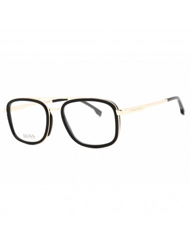 Hugo Boss Men's Eyeglasses - Black Gold Full Rim Square Frame | BOSS 1255 02M2 00 basket pas cher