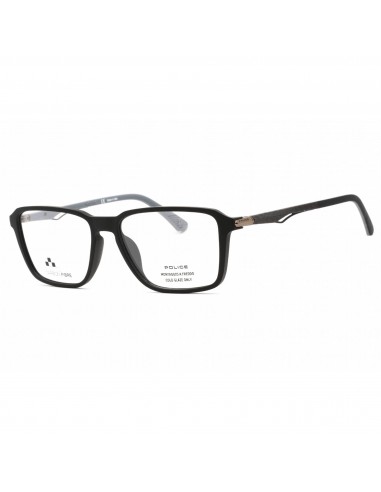 Police Men's Eyeglasses - Semi Matte Black Injected Propionate Square | VPLF05M 0U28 À commander