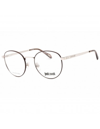 Just Cavalli Women's Eyeglasses - Shiny Palladium Metal Round Frame | VJC017 0A75 chez Cornerstreet bien 