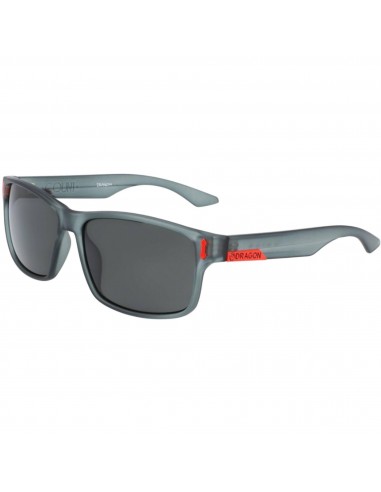 Dragon Men's Sunglasses - Matte Grey Frame Ll Smoke Lens | DRAGON DR COUNT LL COUNT 24 pas chere