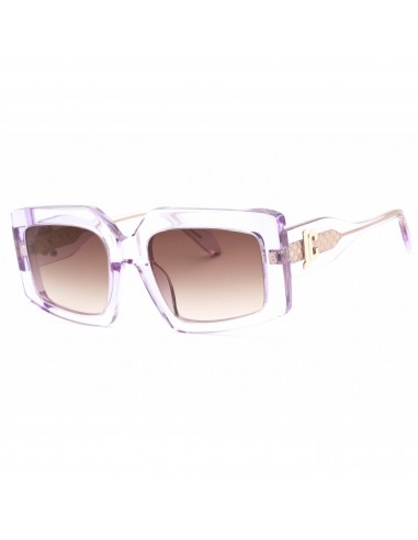 Just Cavalli Women's Sunglasses - Transparent Violet Rectangular Frame | SJC020V 06SC Les magasins à Paris et en Île-de-France