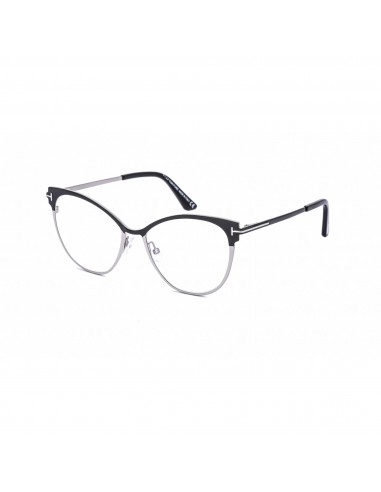 Tom Ford Women's Eyeglasses - Black Plastic Cat Eye Full Rim Frame | FT5530-B 005 les muscles