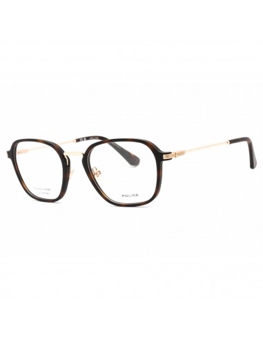 Police Men's Eyeglasses - Matte Dark Havana Injected Propionate Square | VPLG78 722M vente chaude votre 