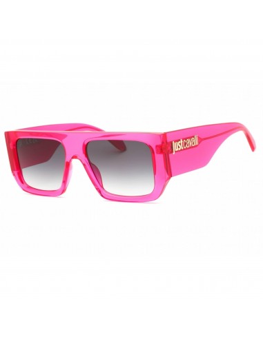 Just Cavalli Women's Sunglasses - Pink Fluo Plastic Square Full Rim | SJC022 0ATE Les magasins à Paris