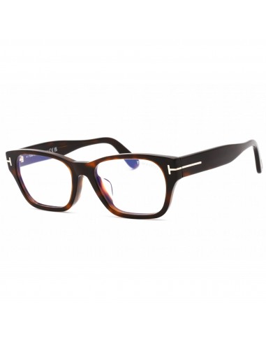 Tom Ford Men's Eyeglasses - Dark Havana Plastic Rectangular Frame | FT5781-D-B 052 shop