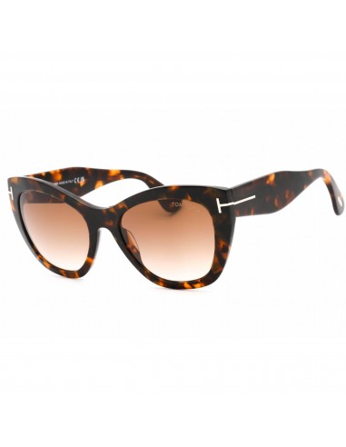 Tom Ford Women's Sunglasses - Coloured Havana Plastic Cat Eye Shape Frame | FT0940 55F Vous souhaitez 