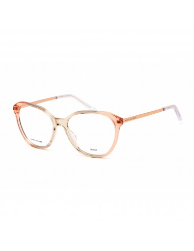 Marc Jacobs Women's Eyeglasses - Peach Plastic/Metal Butterfly | MARC 485/N 0733 00 le des métaux précieux