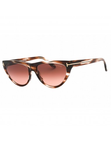 Tom Ford Women's Sunglasses - Coloured Havana Plastic Oval Full Rim Frame | FT0990 55T Venez découvrir notre 