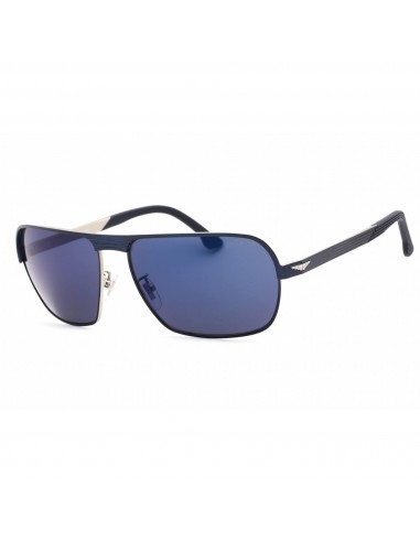 Police Men's Sunglasses - Matte Palladium Metal Aviator Shape Frame | SPLC36M 502B meilleur choix