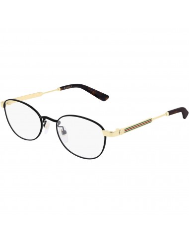 Gucci Women's Eyeglasses - Brown Titanium Oval Shape Frame Demo Lens | GG0591OJ 004 de technologie