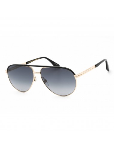 Marc Jacobs Men's Sunglasses - Gold Black Aviator Acetate/Metal | MARC 474/S 0RHL 9O en linge