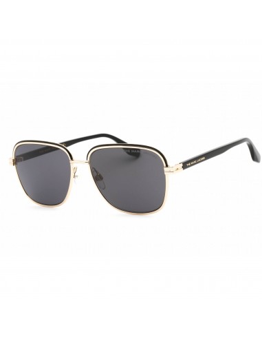 Marc Jacobs Men's Sunglasses - Gold Black Pilot Metal Frame | MARC 531/S 0RHL IR français