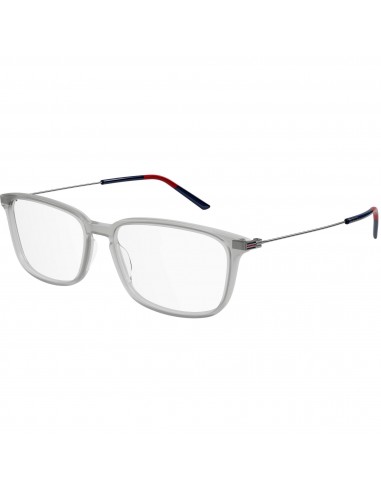 Gucci Men's Eyeglasses - Grey Plastic/Metal Rectangular Frame Demo Lens | GG1056OA 003 vous aussi creer 