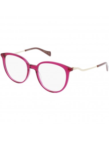 Gucci Women's Eyeglasses - Violet Acetate/Metal Cat Eye Frame Demo Lens | GG1008O 002 l'achat 