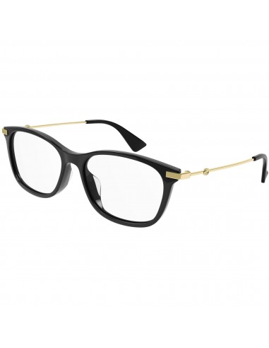 Gucci Women's Eyeglasses - Black Rectangular Shape Frame Demo Lens | GG1061OA 001 Jusqu'à 80% De Réduction