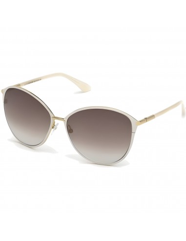 Tom Ford Women's Sunglasses - Gold Metal Cat Eye Shape Full Rim Frame | FT0320 32F Comment ça marche