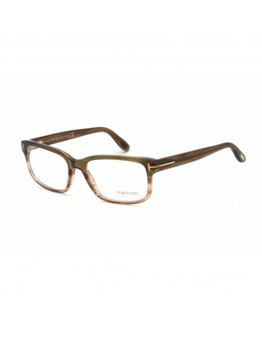 Tom Ford Men's Eyeglasses - Dark Green Acetate Rectangular Full Rim Frame | FT5313 098 JUSQU'A -70%! 