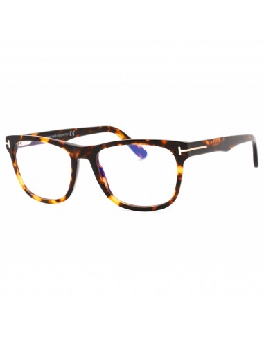 Tom Ford Unisex Eyeglasses - Havana/Other Plastic Square Full Rim Frame | FT5662-B 056 france