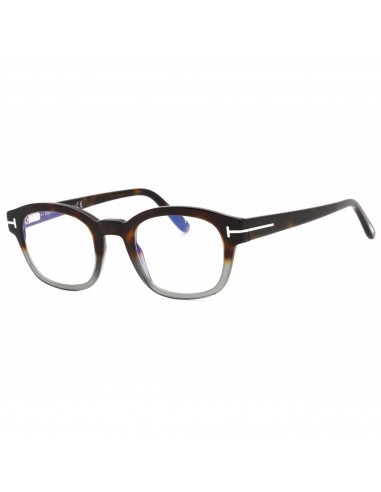 Tom Ford Unisex Eyeglasses - Coloured Havana Square Full Rim Frame | FT5808-B 055 votre restaurant rapide dans 