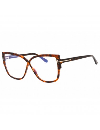 Tom Ford Women's Eyeglasses - Dark Havana Butterfly Full Rim Frame | FT5828-B 052 Comparez plus de prix