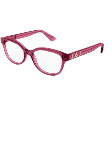 Gucci Women's Eyeglasses - Burgundy Acetate Cat Eye Frame Demo Lens | GG1115O 002 pas chere