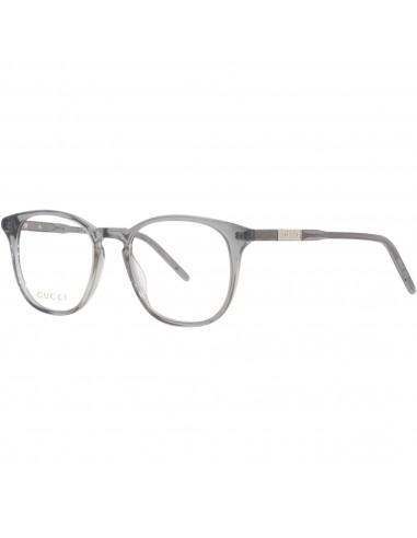 Gucci Men's Eyeglasses - Grey Acetate Cat Eye Full Rim Frame Demo Lens | GG1157O 005 en ligne