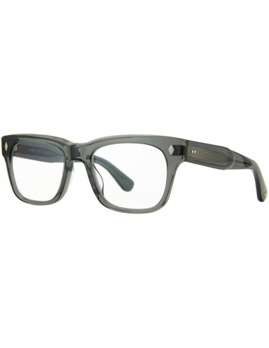 Garrett Leight Unisex Eyeglasses - Sea Grey Acetate Square Frame | TROUBADOUR SGY des créatures d'habitude