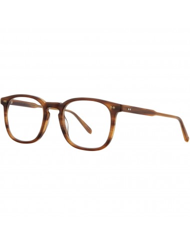 Garrett Leight Unisex Eyeglasses - Bio Blonde Tortoise Square Frame | RUSKIN BIO BTO rembourrage situé sous