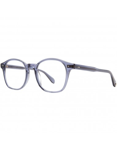 Garrett Leight Women's Eyeglasses - Pacific Blue Acetate Square Frame | RILEY PACB de votre