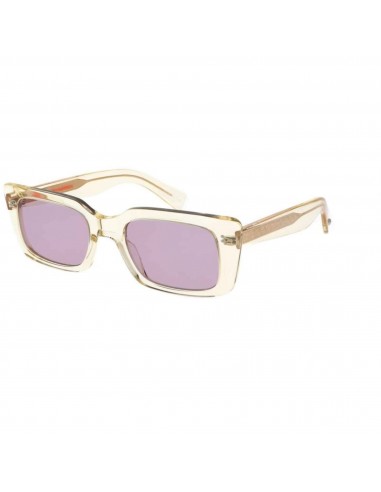 Garrett Leight Unisex Sunglasses - Pure Glass Rectangular Frame | GL 3030 PG/SFPLU rembourrage situé sous