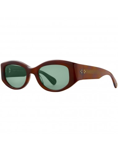 Garrett Leight Women's Sunglasses - Burnt Tortoise Cat Eye | RETRO BIGGIE VINBRT/VRD acheter