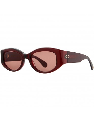 Garrett Leight Women's Sunglasses - Merlot Acetate Cat Eye | RETRO BIGGIE MER/BOR les muscles