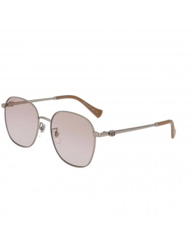 Gucci Women's Sunglasses - Silver Metal Round Shape Frame Pink Lens | GG1142SA 004 votre restaurant rapide dans 