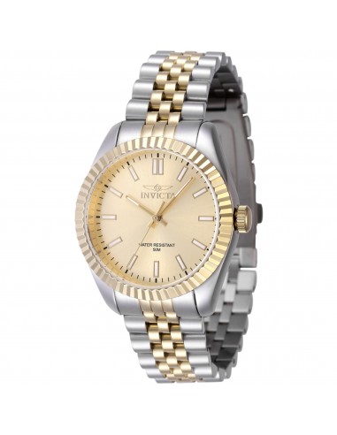 Invicta Women's Quartz Watch - Specialty Gold Tone Dial Two Tone Bracelet | 47503 meilleur choix