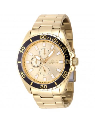 Invicta Men's Quartz Watch - Pro Diver Yellow Gold IP Stainless Steel Bracelet | 47577 shop