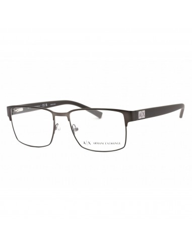 Armani Exchange Men's Eyeglasses - Dark Matte Gunmetal Rectangular | 0AX1019L 6089 de la marque